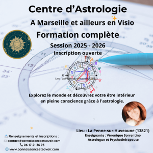 Formation complète en Astrologie Psychologique Karmique et Evolutive